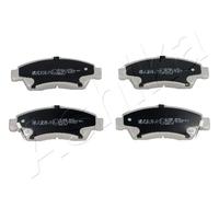 Brake pads Front Axle 50-04-425 ASHIKA for HONDA CIVIC del Sol Mk III CAPA LOGO