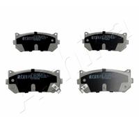 Brake pads Rear Axle 51-0K-K00 ASHIKA for KIA CLARUS SHUMA Saloon SHUMA I