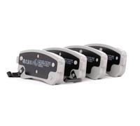 ASHIKA 51-0K-K09 Brake pad set