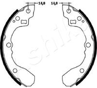 ASHIKA 55-03-398 Brake Shoe Set for KIA