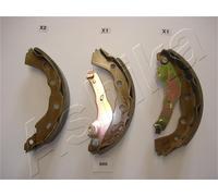 Brake shoes Rear Axle 55-05-500 ASHIKA for MITSUBISHI COLT Mk V SPACE STAR MPV