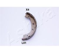 Brake Shoe Set, parking brake Rear Axle 55-0L-L01 ASHIKA for LAND ROVER