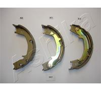 Brake shoes Rear Axle 55-H0-007 ASHIKA for HYUNDAI KIA