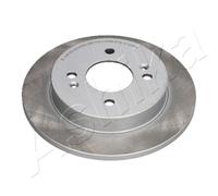 ASHIKA REAR 2 X BRAKE DISC 610K002C FOR HYUNDAI KIA