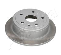 2x Brake disc Rear Axle solid 61-0W-001C ASHIKA for DAEWOO DODGE