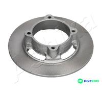 2x Brake disc Front Axle solid 60-00-024C ASHIKA for AIXAM 500 Hatchback A.721