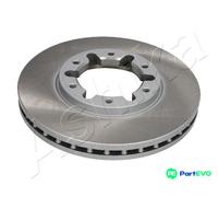 ASHIKA FRONT 2 X BRAKE DISC 6001103C FOR NISSAN
