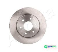 2x Brake disc Front Axle Vented 60-01-177C ASHIKA for NISSAN NAVARA NP300