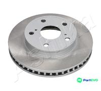 ASHIKA FRONT 2 X BRAKE DISC 60022009C FOR TOYOTA