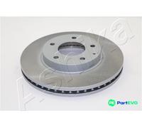 2x Brake disc Front Axle Vented 60-03-354C ASHIKA for MAZDA XEDOS 9 MPV Mk II