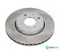 ASHIKA FRONT 2 X BRAKE DISC 6005540C FOR MITSUBISHI VOLVO