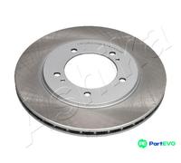 2x Brake disc Front Axle Vented 60-08-811C ASHIKA for SUZUKI VITARA / ESCUDO