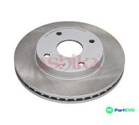 2x Brake disc Front Axle Vented 60-0W-009C ASHIKA for CHEVROLET DAEWOO DODGE