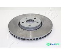 ASHIKA FRONT LEFT 2 X BRAKE DISC 60022025C FOR LEXUS