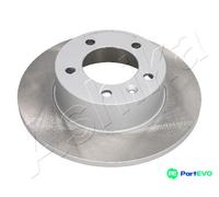 ASHIKA REAR 2 X BRAKE DISC 6101125C