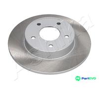 ASHIKA REAR 2 X BRAKE DISC 6101156C FOR NISSAN