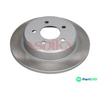 X2 PCS L&R SIDES REAR FITS CHRYSLER GRAND VOYAGER V BRAKE DISC 6109993C ASHIKA