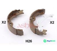 ASHIKA 55-0H-H26 Handbrake shoes