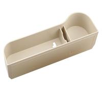 ASHILD Car Armrest Storage Box For Benz A B C E S CLS CLK CLA Class W203 W204 W205 W210 W211 W251 W168 W176 Storage Box Car Organizer Seat Gap Cups(Beige 2)