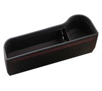 ASHILD Car Armrest Storage Box For Benz A B C E S CLS CLK CLA Class W203 W204 W205 W210 W211 W251 W168 W176 Storage Box Car Organizer Seat Gap Cups(Black 1)