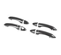 ASHILD Car Door Handle Cover for A&lfa for Romeo for Giulia 2017-2020 Car Trim Exterior Door Handles Bowl Cover Protection Sticker Accessories