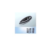 ASHILD Car Door Handle Cover for Benz GLC-Class C-Class 2023 2024 Exterior Door Handle Covers Auto Parts Styling Stickers Decorative(Style 6)