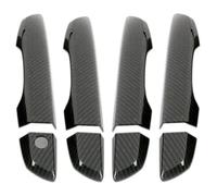 ASHILD Car Door Handle Cover for Civic 10th 2016 2017 2018 2019 2020 LHD ABS Carbon Fiber Exterior Parts Accessories Car Styling Door Handle Cover(A)