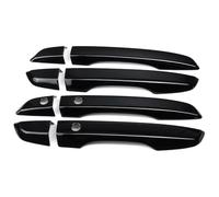 ASHILD Car Door Handle Cover for Civic 10th 2016-2019 Car Door Handle Covers Trim Cap Scratch Proof Set Styling Exterior Part Accessories LHD(Black)