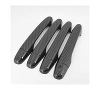 ASHILD Car Door Handle Cover for Civic 2012 2013 2014 2015 2016 Car Door Handle Covers Trim Styling Accessories Chrome Carbon Fiber(Carbon a)