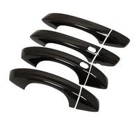 ASHILD Car Door Handle Cover for G&olf 7 Mk7 2013-2019 Gloss Black Smart Door Handle Cover Stickers Trim Car Protective Accessories(Black a)