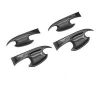 ASHILD Car Door Handle Cover for Hyundai for Tucson NX4 2021 2022 2023 Car Accessories Exterior Door Handle Bowl Trim Cover Frame LHD(Carbon a)