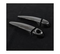ASHILD Car Door Handle Cover for M2 F87 M4 F82 M3 F80 M2C LHD Car Door Handle Cover Exterior Real Carbon Fiber Trim Cover Decoration Accessories
