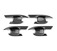 ASHILD Car Door Handle Cover for T&oyota for Highlander XU70 2020-2023 Door Handle Covers 4/8 Pieces Car Electric Plate Exterior Cover(B Carbon)