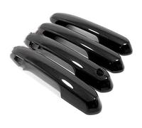 ASHILD Car Door Handle Cover for T&oyota RAV4 XA50 2019 2020 2021 2022 Car Styling Carbon Fiber Outer Door Bowl Handle Stickers Protection Covers Trim(Black a)