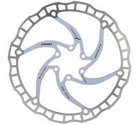 Ashima Aro 08 Brake Disc Blue,Silver 180 mm 180 mm Silver / White