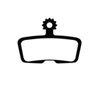 Ashima Disc Brake Pad Avid Code R Semi-Metal Hard Wearing Compound
