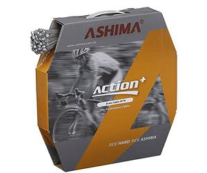 Ashima Mtb Universale Action+ Slick Brake Cable 100 Units 1.5 x 1700 mm