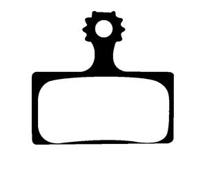 Ashima Xtr-xt/2011 Shimano Sintered Disc Brake Pads One Size