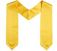 Ashington Graduation Stole and Church Ceremony Sash - Graduation Clothing For School Academic or Religious Events (Yellow)