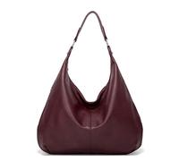 Ashioup Soft PU Leather Zip Tote Bags for Women