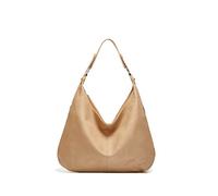 Ashioup Women's Tote Bag Vintage PU Leather Handbags for Women Hobo bags Tote Shoulder Bag with Zipper, Apricot, One Size
