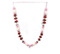 ASHIRWAD Artificial Flowers Garlands Beads Ribbon Small Big Idol Statue Mala, God Bhagwan Haar, Indian, Pooja Diwali Puja Items, Krishna Decor, Ornament Sringar Articles (GL-4)
