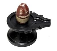 ASHIRWAD Narmadeshwar Shivling Original Narmada River Shiva Bana Lingam with Black Base (6.5 inches)