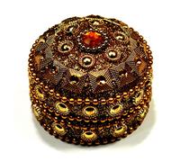 ASHIRWAD Sindoor Kumkum Indian Sindur Powder for Tilak Puja Marriage Festivals | AE000155-01 (Red Sindoor)