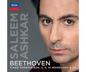 Ashkar Saleem (Piano) Beethoven: Sonatas 3 / 5 / 14 / 30 (CD)
