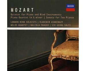 Ashkenazy - Mozart - Piano Quintet / Piano Quartet 1 / Sonata For Two Pianos