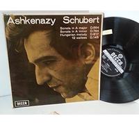 ASHKENAZY, SCHUBERT piano works, sonata in A major, sonata in A minor, hungarian melody, 12 waltzes, SXL 6260