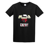 Ashkira Ash Vs Evil Dead Akira Groovy Mash Up Men's 100% Cotton Casual T-Shirt Size XL Black