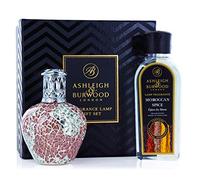 Ashleigh and Burwood Apricot Shimmer Lamp with Moroccan Spice fragrance oil