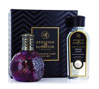 Ashleigh and Burwood Premium Fragrance Lamp Gift Set - Rose Bud and Fresh Linen 250ml